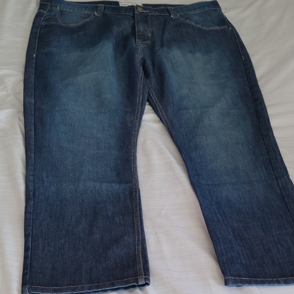 Paper Denim & Cloth Relaxed Fit Jeans in Deep Blue